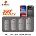Rhino Privacy Glass for iPhone 17 Series – Advanced Screen & Privacy Protection